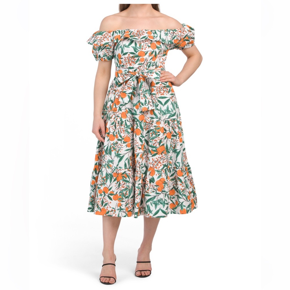 RACHEL PARCELL
Off The Shoulder Floral Dress - Picture 1 of 2